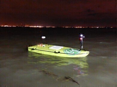 Major Flood Repair Helped by Remote Control Boat 
