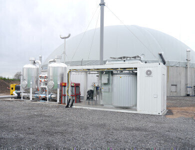 Biogas monitoring for upgraded biomethane
