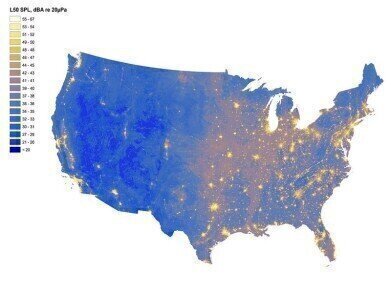 How to Map Noise Levels for a Whole Nation
