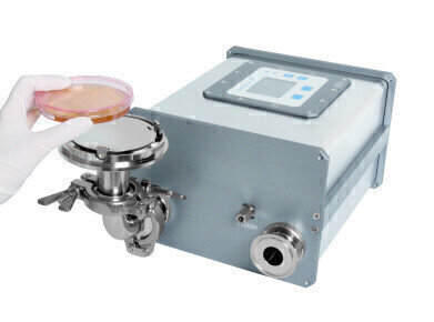 Microbiological Air Sampler for Aseptic Production and Sterility Testing Isolators
