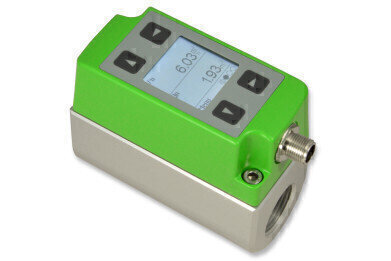 Modular In-Line Flow Meter for Compressed Air and Gases

