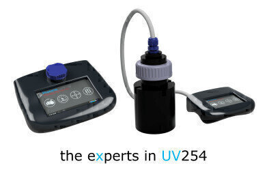 Water and wastewater UV254 measurements on the GO!