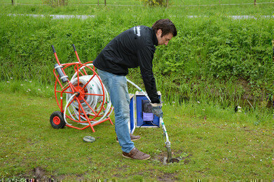 Submersible sampling pump proves indispensable when measuring water quality in the Netherlands