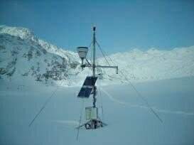 Automatic Weather Stations Installed in the Alps