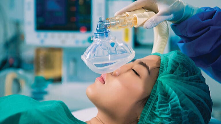 Generation of gas standards from liquids helps acquisition of reference spectra for anesthetic gases