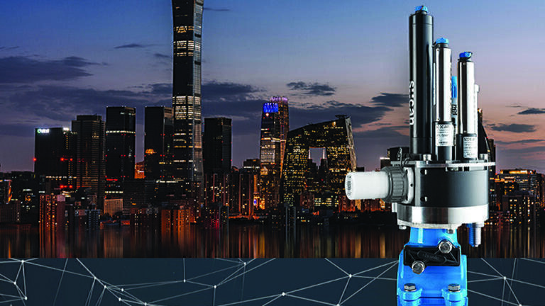 Smart Water Cities: In Beijing the Pipe::scan Enables Real-time Monitoring of the Drinking Water