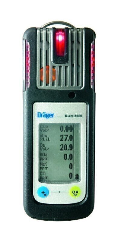 The Smallest Portable Gas Detector To Measure Up To Six Gases