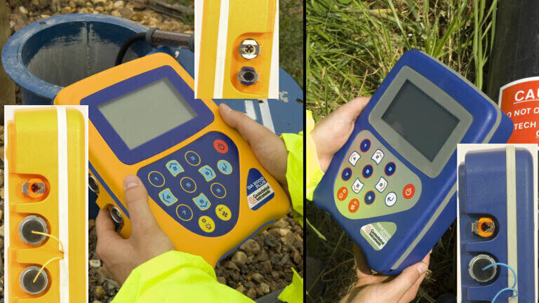 Customer bright idea: Colour-coded inlet & outlet ports on Geotech GA2000 & GEM2000