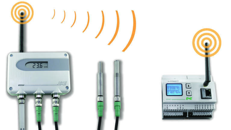New Wireless Sensors for Humidity, Temperature and CO2