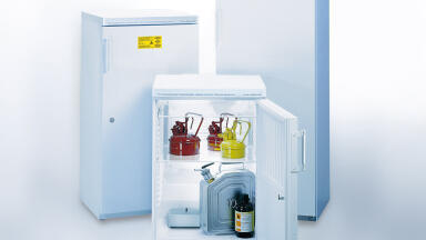 New Spark-Free Cabinets With Explosion-Proof Interior