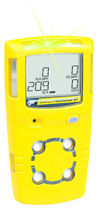 Portable Gas Detector with One-Button Simplicity