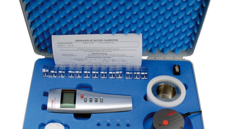 Cased Set Provides Efficient Measurement of Water Activity
