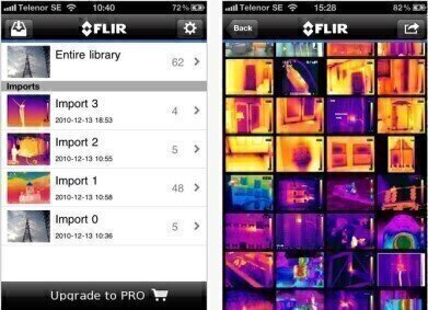 Thermal Imaging Camera App for the iPad, iPod Touch, or iPhone...