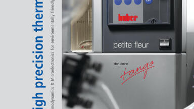 Huber present temperature control innovations in the new 2011/2012 catalogue