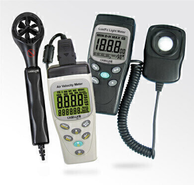 New cutting-edge Light and Air Velocity Meters unveiled by Casella CEL