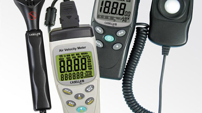 New cutting-edge Light and Air Velocity Meters unveiled by Casella CEL