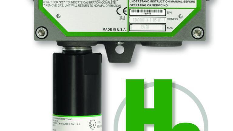 Toxic Gas Detector for Small Hydrogen Leak Detection