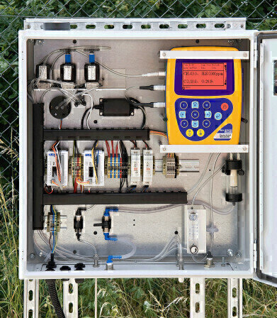 Static  Biogas Analyser designed for easy user installation & set  up.