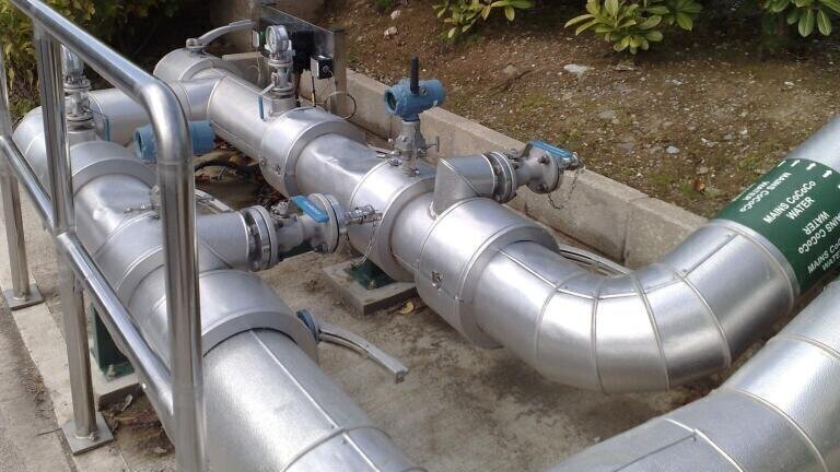 Six Rosemount pressure transmitters, two Rosemount flow transmitters and two Rosemount level transmitters were installed 