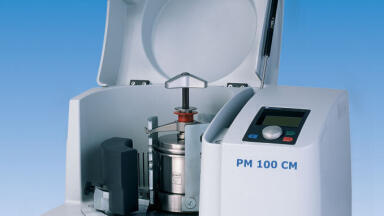 High energy ball mills for reproducible fine size reduction