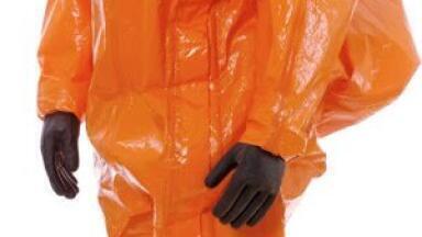 Protective clothing for handling hazardous goods  