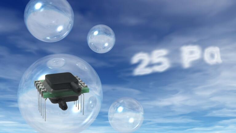 Highly Sensitive LBA Differential Pressure Sensors Offer New Ultra-Low Pressure Ranges From 25 Pa    