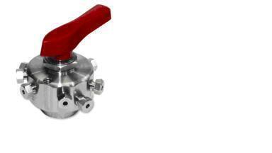 Purge Conical Rotary Valve for Industrial and Instrumentation Applications