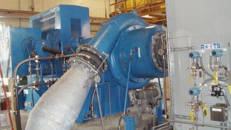 Integrally Geared Dual Vane Compressor Ensures Efficient Reliable Operation