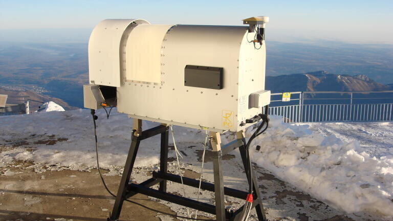 CNRS LHATPRO on Pic-di Midi in southern France, final deployment Dome-C Antarctica