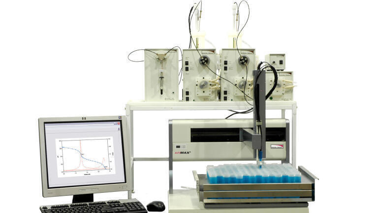 Automated Water Analysis of pH, EC, Alkalinity, Turbidity and Colour from a Single 50ml Sample