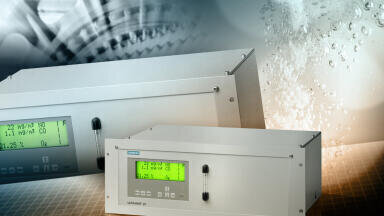 Compact Gas Analyser with Paramagnetic Oxygen Measurement