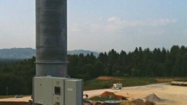 Landfill gas analysis telematics in Slovenia on-line in UK