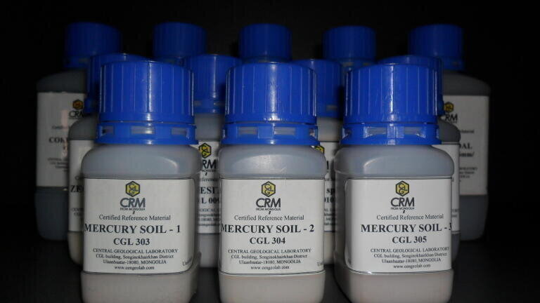Mercury Levels in Soil – Environmental Reference Materials