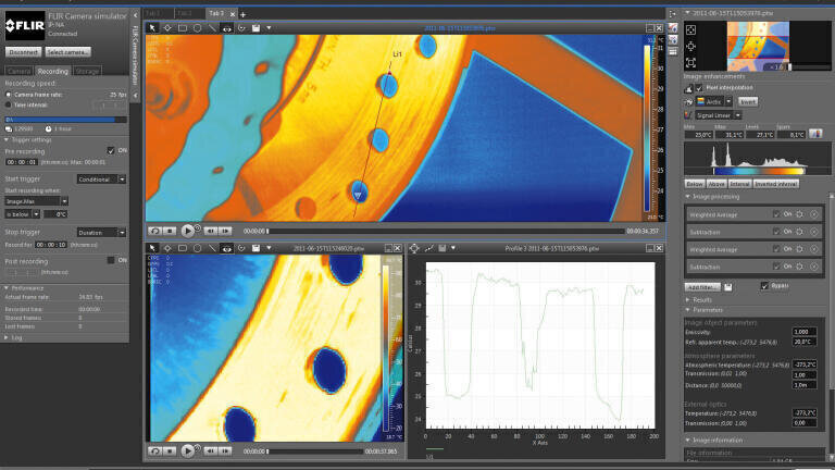 Research Software for Thermal Imaging Systems