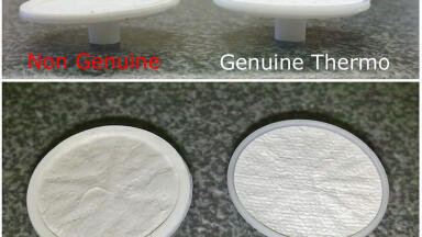 Dust Monitor Filter Warning