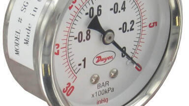 New Industrial Pressure Gauge