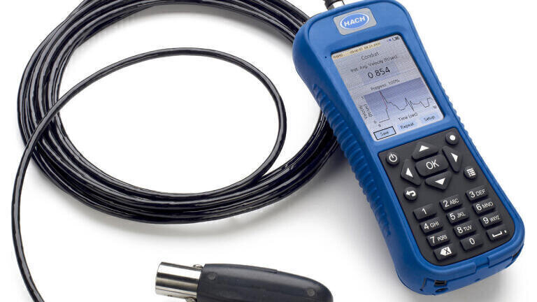 New Portable Velocity Flow Meter