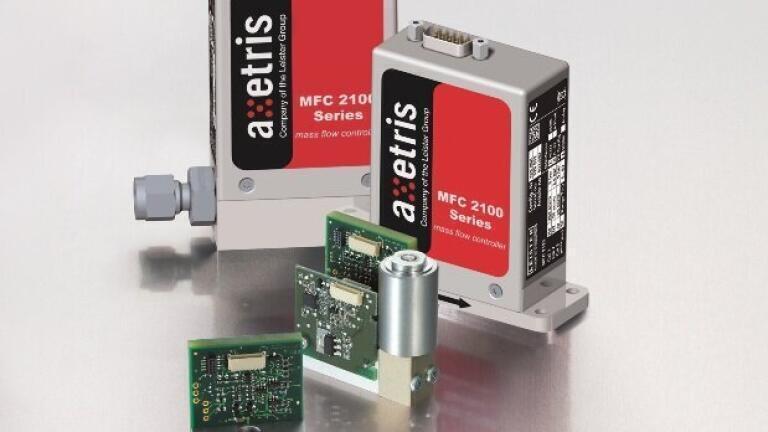 Ultra Compact Mass Flow Controller with High Dynamic Range