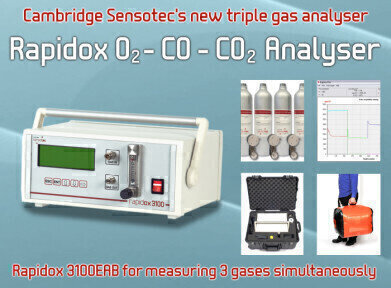 
	Introducing the new triple gas analyser from Cambridge Sensotec - the Rapidox 3100EAB.
