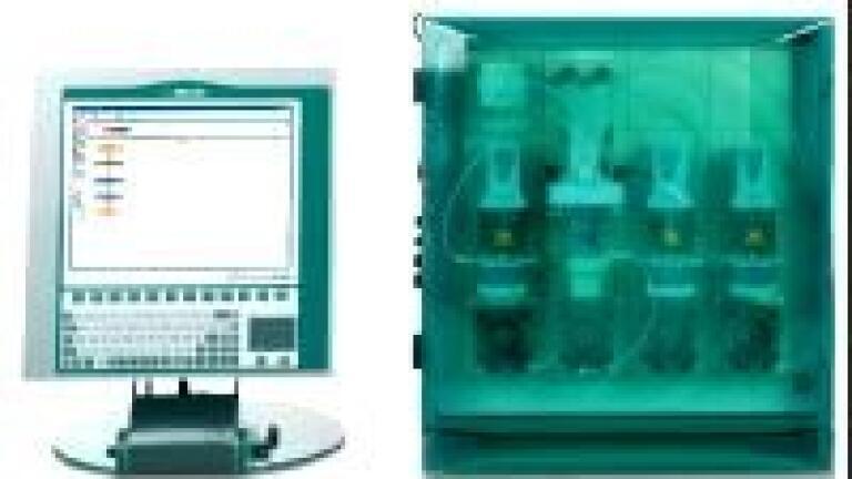 Monitoring of a Complete Process Line for the Phosphatising of Metal Surfaces Using an Atline Analysis System