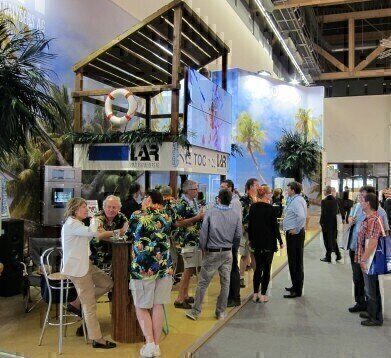 Caribbean atmosphere at the ACHEMA 2012