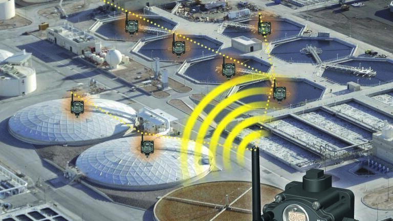 Multihop Radio Connects Directly to Sensors and Probes