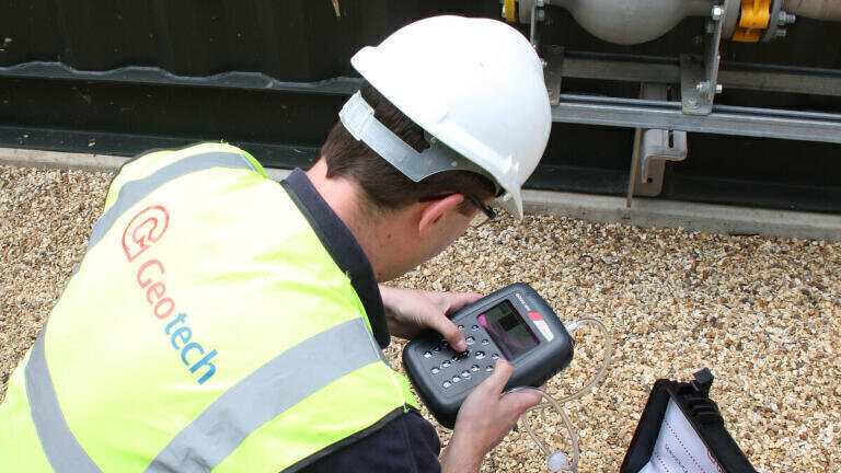 With the BIOGAS 5000 users can take a quick biogas reading