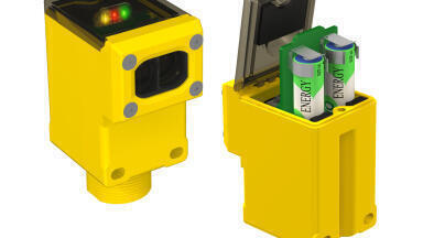 Self-Contained, Battery-Powered Wireless Photoelectric Sensor
