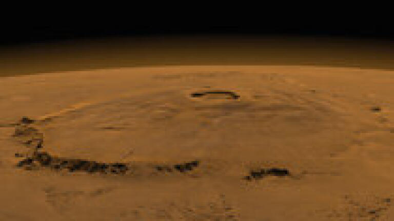 Mars Rover Curiosity Equipped with Pressure and Humidity Sensors