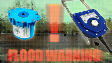 Wireless Ultrasonic Level Measurement Ideal for Early Flood Warning Systems