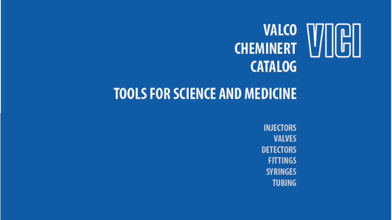 2013 Vici Valco Catalogue Available