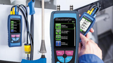 The World's Smallest Flue Gas Analyser with TFT Colour Display