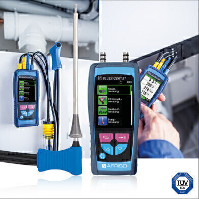 The World's Smallest Flue Gas Analyser with TFT Colour Display
