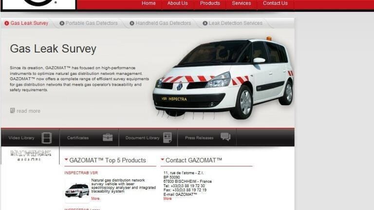 Gas Survey and Detection Specialist Launches new Website